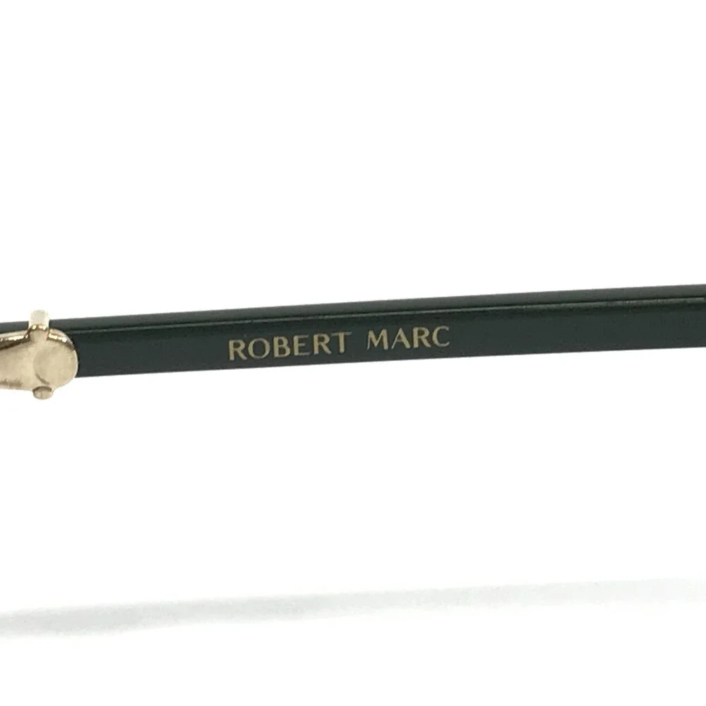 Robert Marc Sunglasses RM776-365 Gold Aviator With Gradient Green Lenses